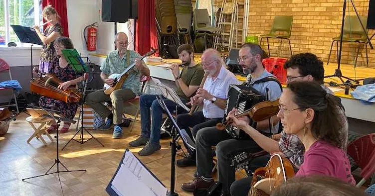 Euro session band at Ibsley